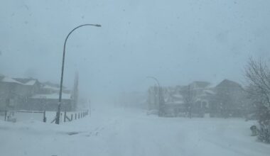 Winter roars back to Calgary with possible 30 cm of snow: ECCC
