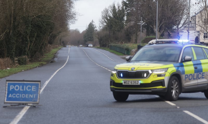 Police are at the scene of a ‘serious’ crash in Co Armagh.
The incident took place along the Armagh Road in Moy.
PICTURE: COLM LENAGHAN