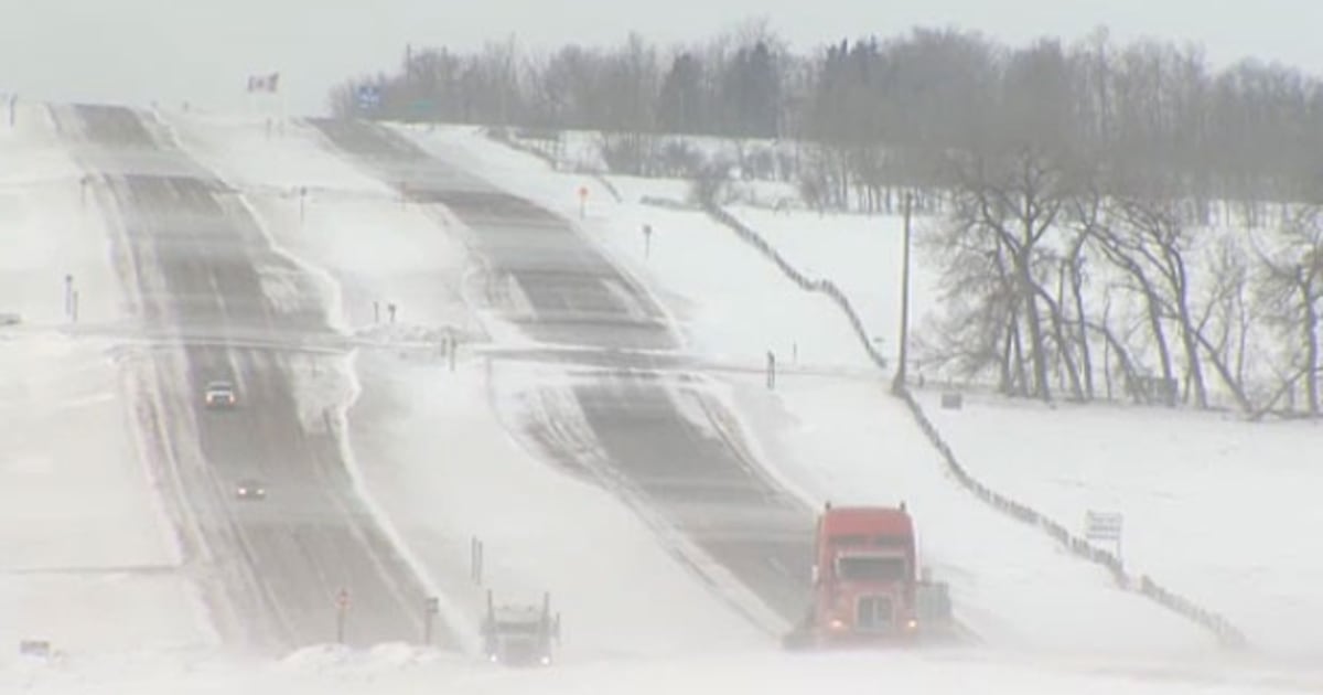 Heavy snowfall expected for Edmonton area, central Alberta - CTV News
