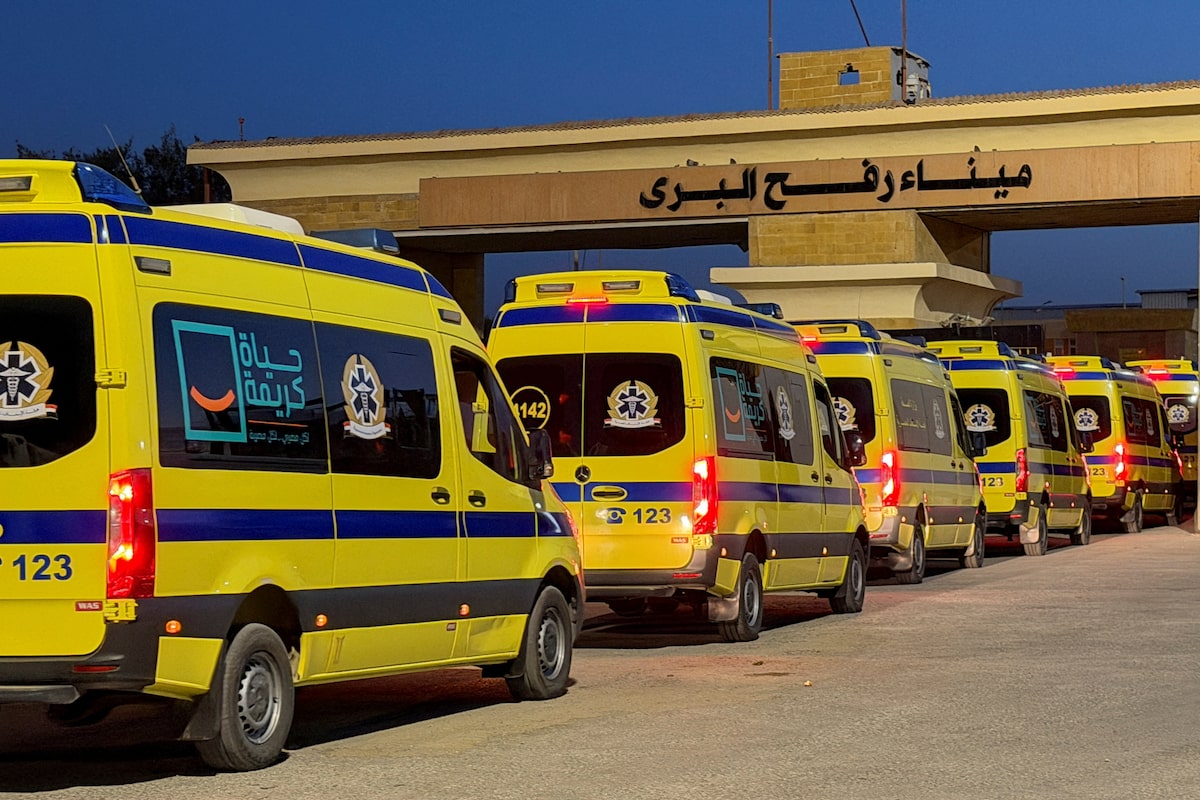 Rafah crossing reopens, allowing Palestinians enter Gaza, patients evacuate to Egypt