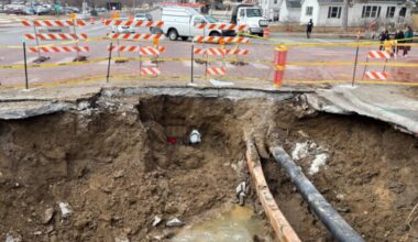 Omaha officials give update on Aksarben-area sinkhole