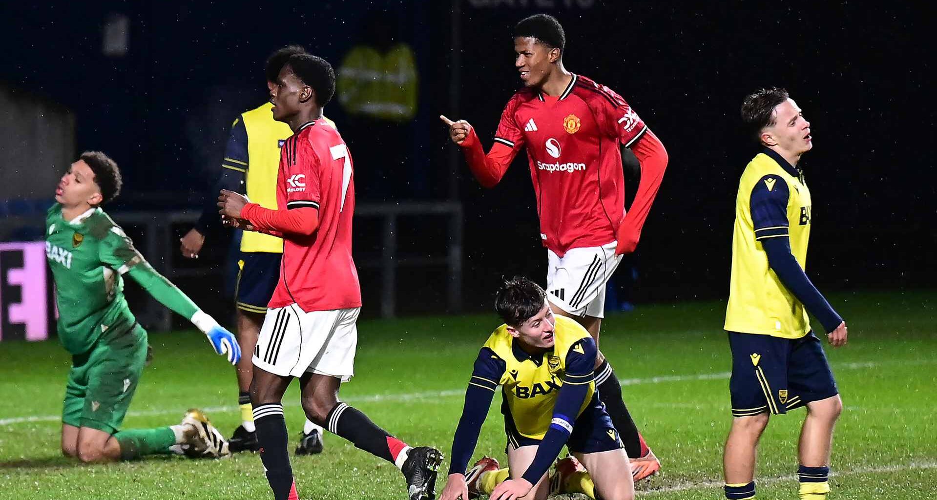 Match report from Oxford United vs Man Utd Under 18s in FA Youth Cup