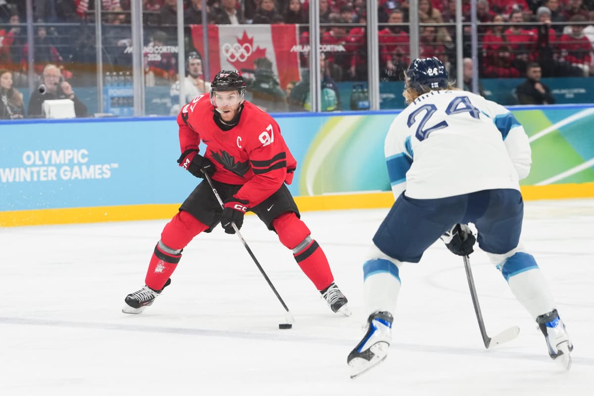 McDavid smashes NHL-era Olympic points record with two-assist performance vs. Finland
