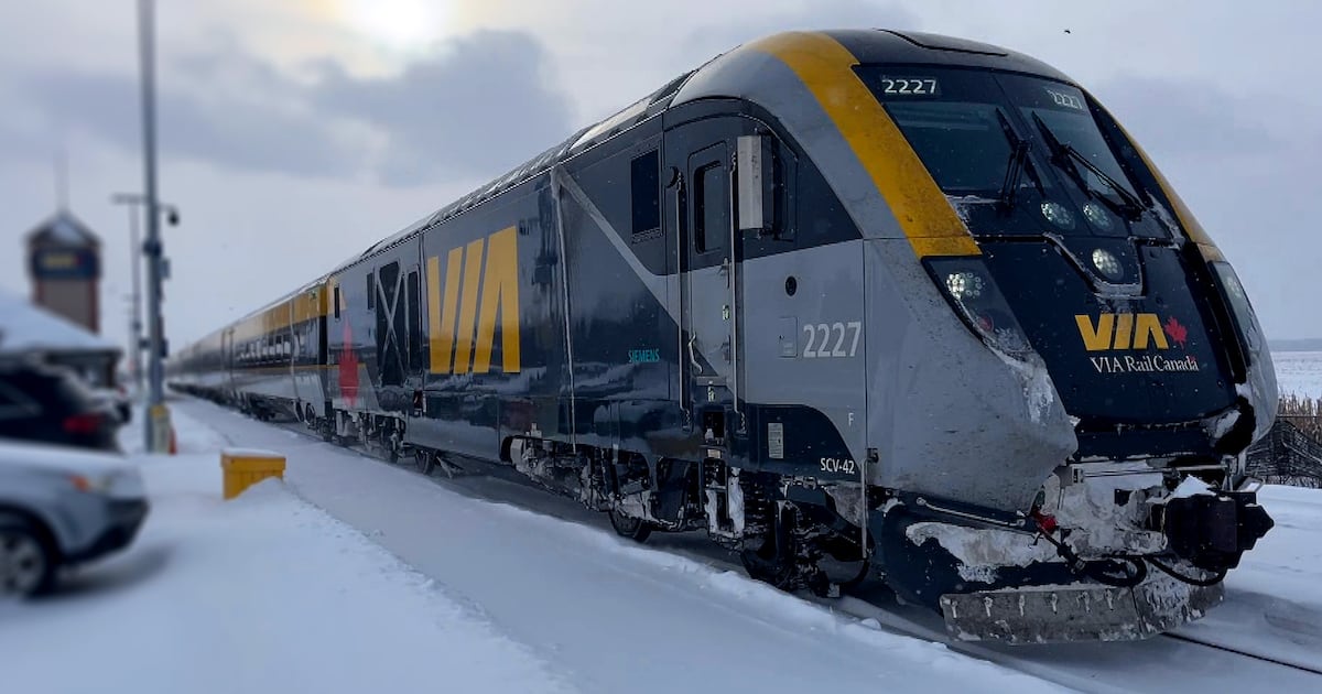 Via Rail cancels trains in Ottawa on Monday
