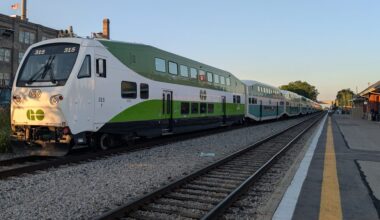 Major delays on Kitchener GO line after person struck by train