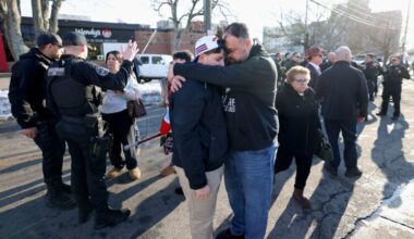 3 dead, 3 injured in shooting at R.I. high school hockey game, mayor calls shooting 'targeted family dispute'