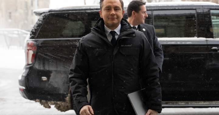 ‘Work with us,’ Poilievre says he told Carney in meeting - National