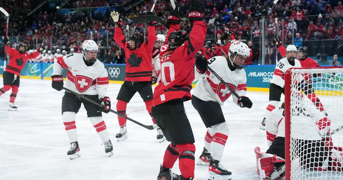 Canada will face U.S. in Olympic women’s hockey final after win over Switzerland - CTV News