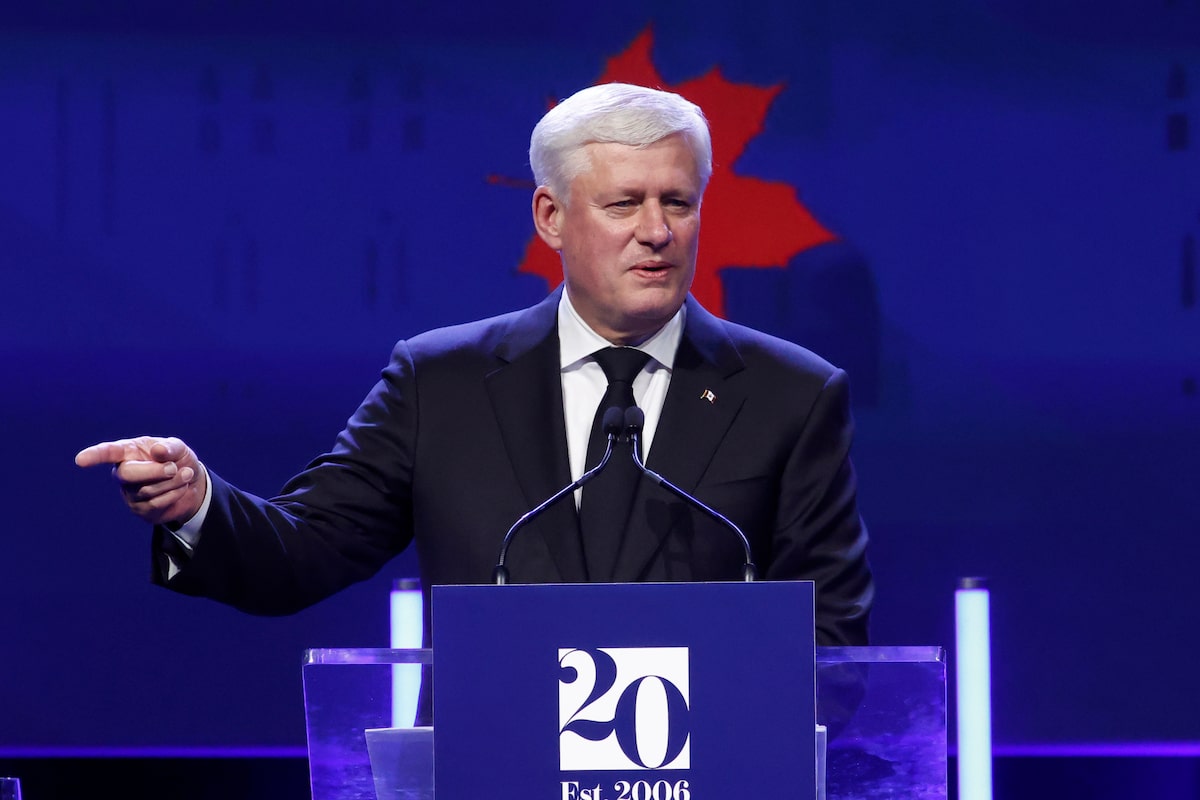 Harper warns of Trump threat, calls for reciprocal tariffs