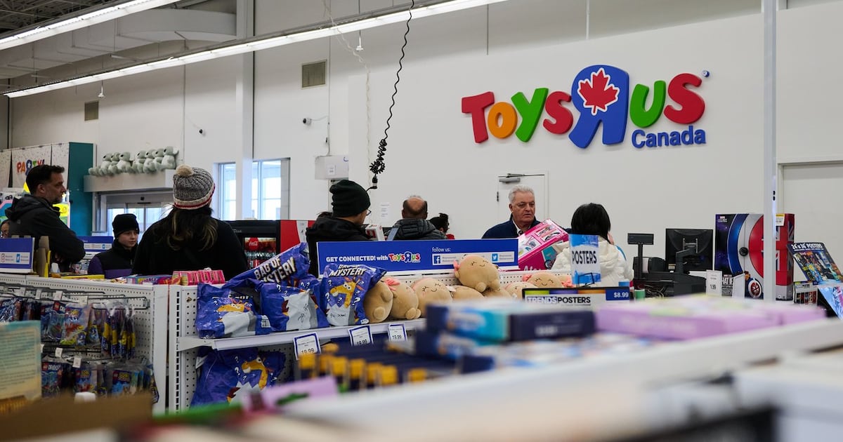 Toys "R" Us Canada gift cards effective till Monday