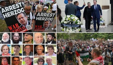 The despicable truth about the 'pro-Palestinian' protests against Herzog in Australia