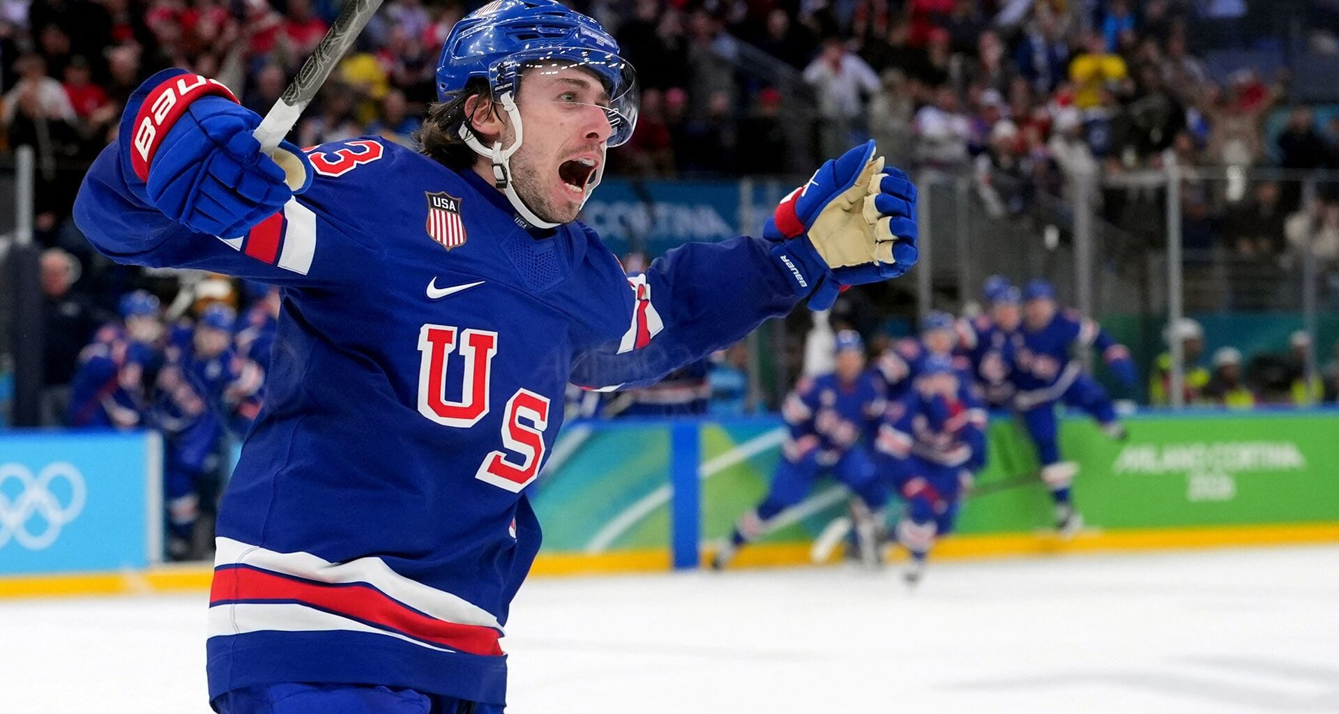 U.S. men's hockey outlasts Sweden in OT; Final four matchups set for Olympic tournament