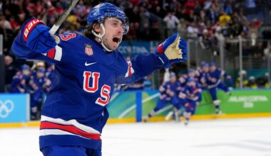 U.S. men's hockey outlasts Sweden in OT; Final four matchups set for Olympic tournament