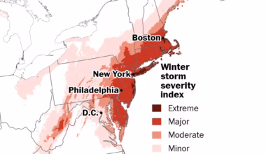 See the forecast for 12 cities that will be blasted by a bomb cyclone