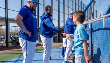 Opening days of Blue Jays’ spring training full of good vibes