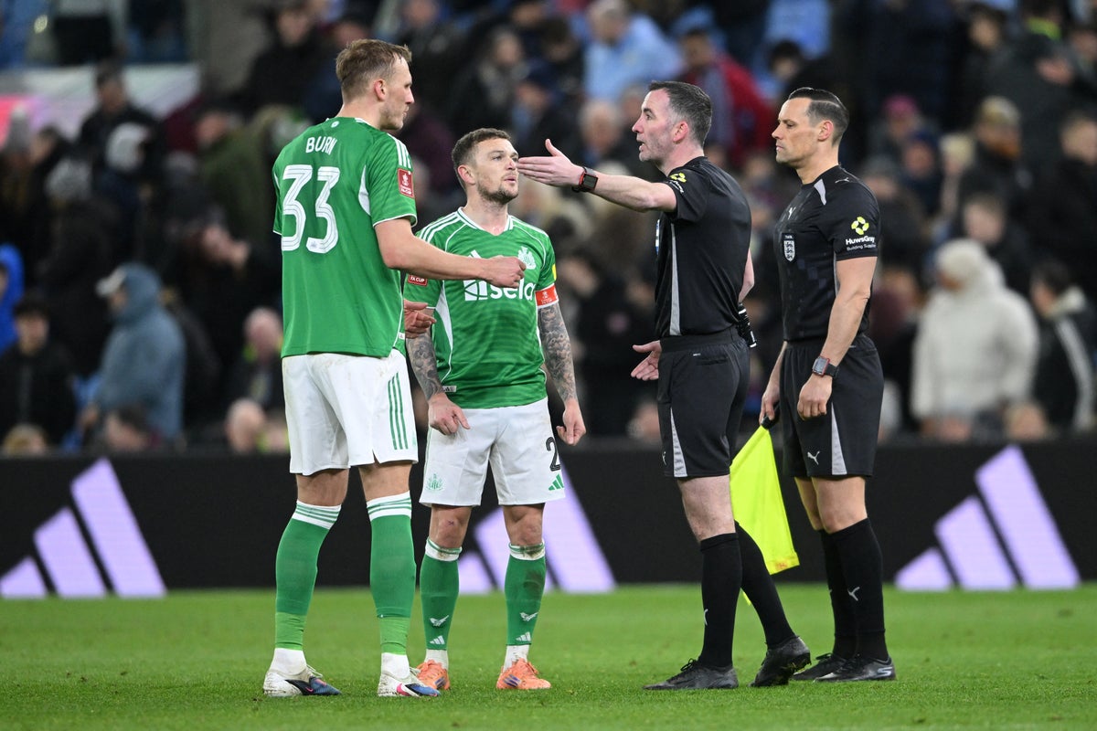 Villa-Newcastle referee slated for major mistakes: ‘One of the worst decisions I have ever seen’