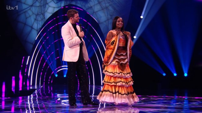 Moth revealed as Keisha Buchanan (Picture: ITV)