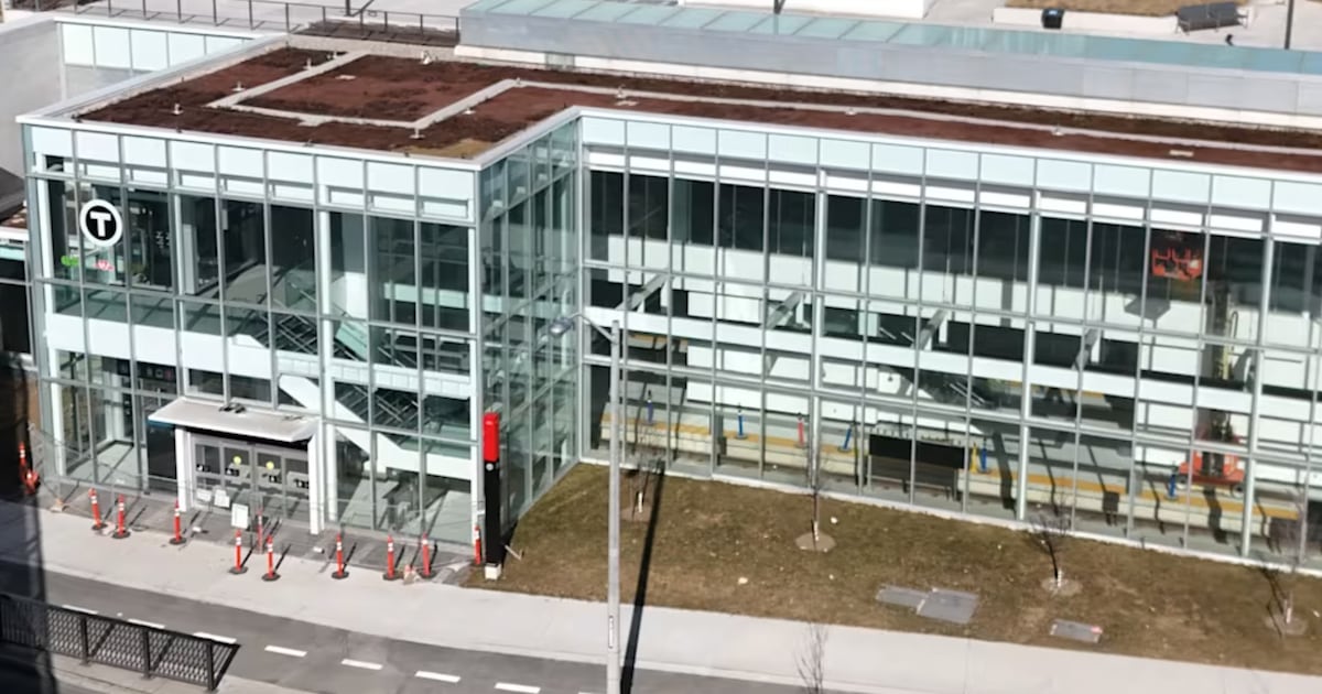 Video shows pipe burst at Mount Dennis Station