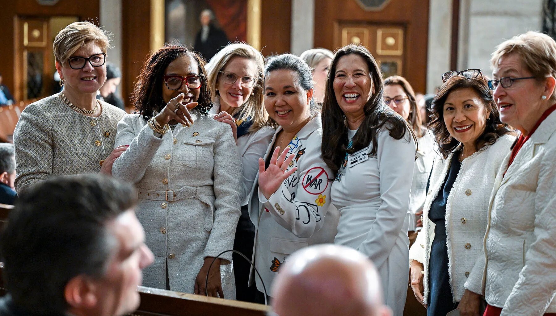 Why are Democratic women wearing white to the State of the Union?
