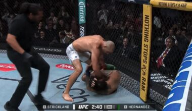 Sean Strickland, Anthony Hernandez, UFC Houston, Pros react, UFC