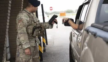 Air Force Leaders Instruct Security Forces on Professional Greeting
