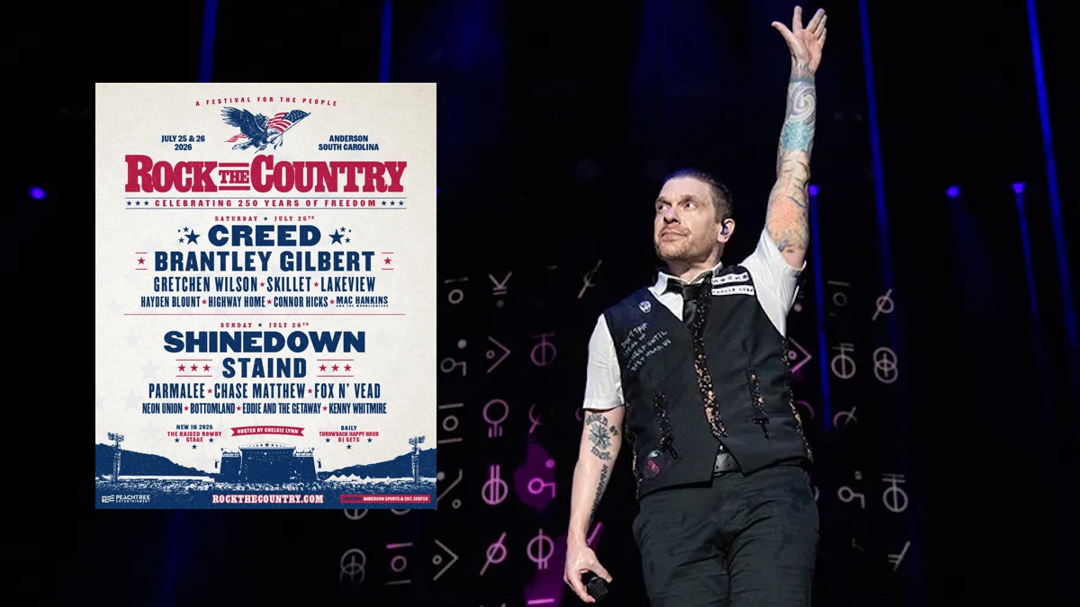 Rock the Country South Carolina Fest Canceled After Shinedown Drop Off Bill