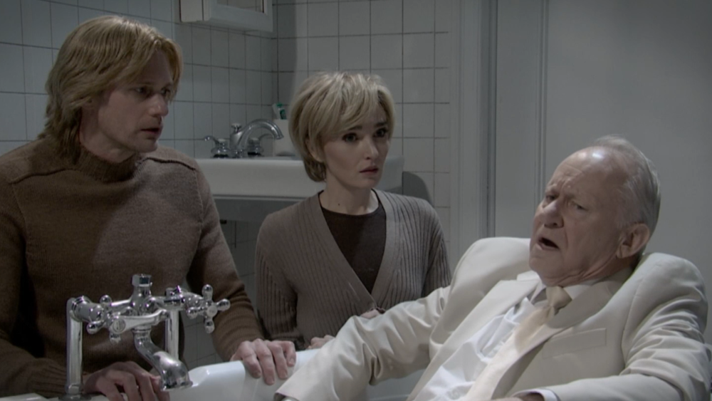 Stellan Skarsgård Crashes 'SNL' as Son Alexander Skarsgård Hosts