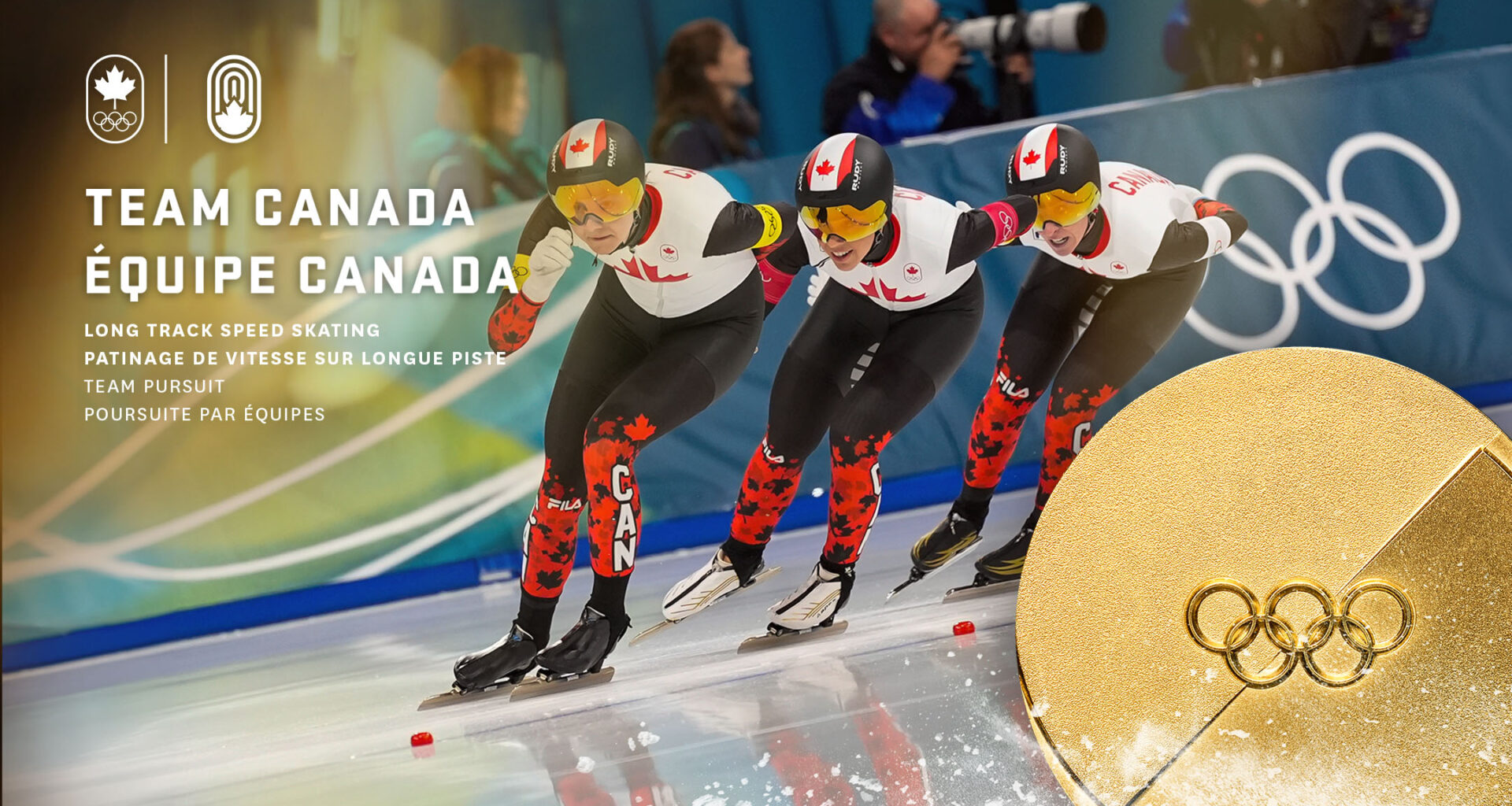 Team Canada wins second straight Olympic gold medal in women's team pursuit