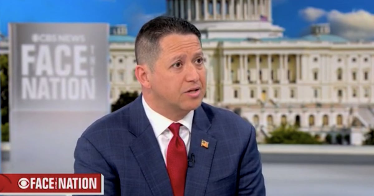 Tongue-Tied MAGA Rep. Tony Gonzales Stumbles Defending Trump’s Vile Video