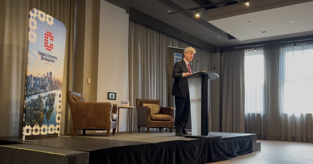 Canada’s energy future, pipeline deadlines take centre stage at Tim Hodgson’s Calgary address - CTV News