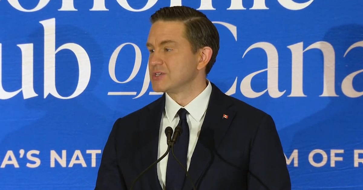 Pierre Poilievre pitches U.S.-Canada relations vision