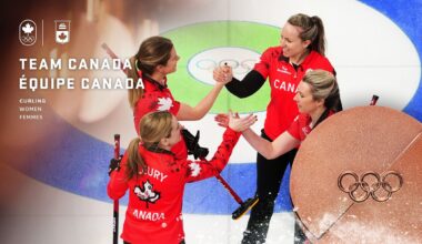 Olympic bronze medal for Rachel Homan and Team Canada