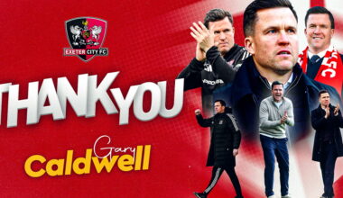 Gary Caldwell leaves role as Exeter City Manager