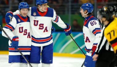 IIHF sets schedule for men’s Olympic hockey playoff round