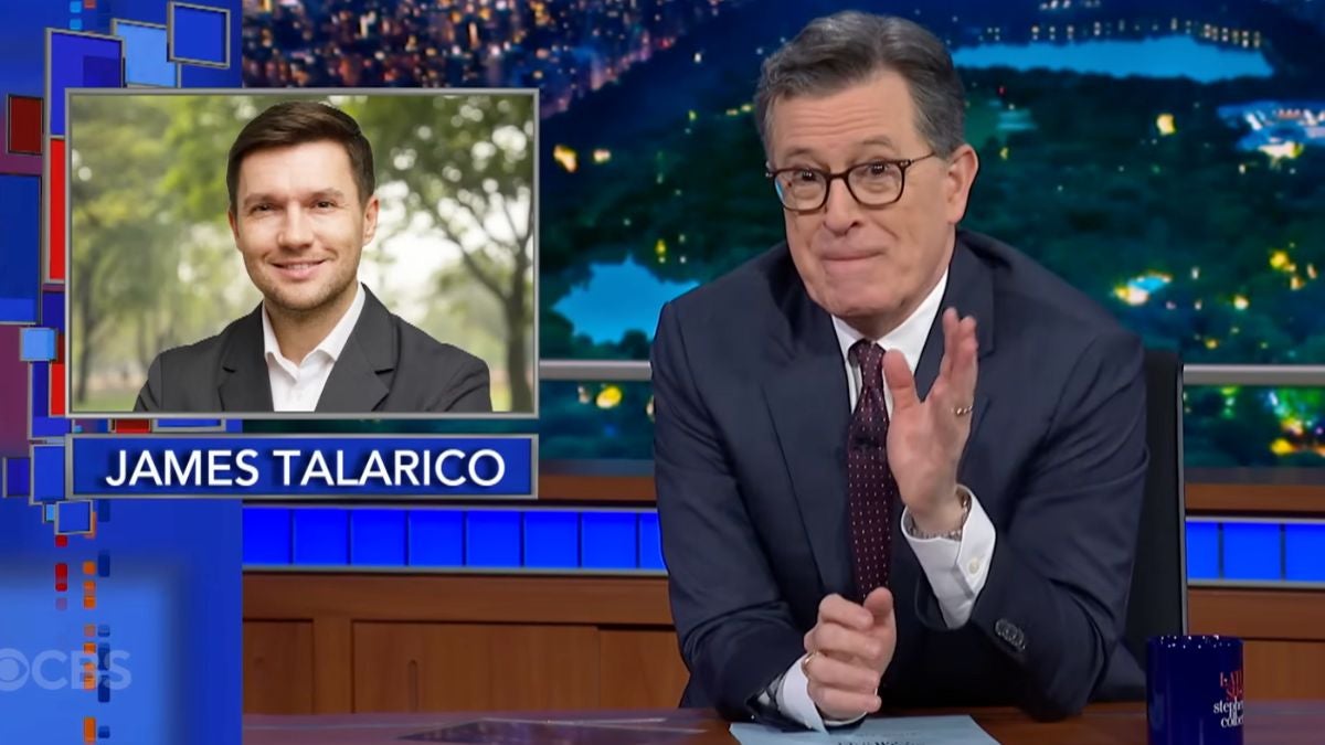 Stephen Colbert Defies CBS and Discusses Pulled James Talarico Interview On-Air | Video