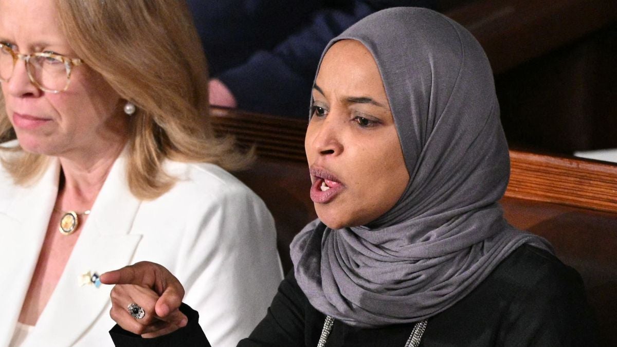 Ilhan Omar Disrupts Trump's State of the Union With Searing Message