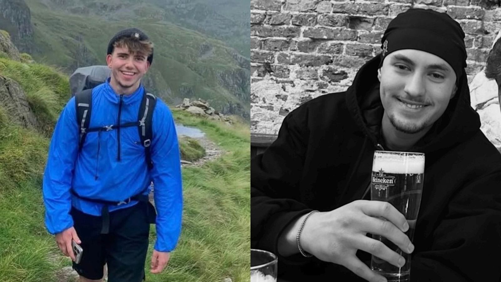 Tributes paid to 'kind and beautiful' men from Norfolk who died while hiking in Snowdonia