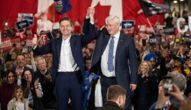 Conservatives celebrate anniversary of Harper’s first win while contemplating the party’s future
