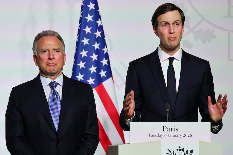 Special Envoy Steve Witkoff and President Donald Trump's son-in-law Jared Kushner had been expected to participate in talks with Iranian officials on Friday.