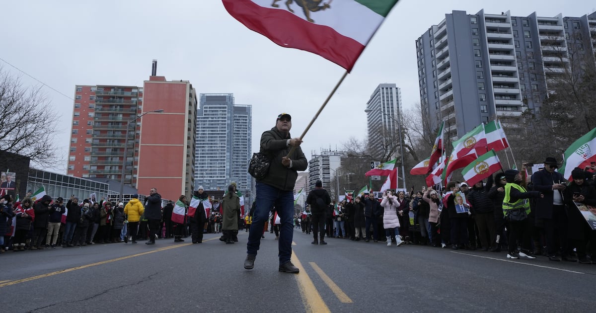 Burlington man charged over Iran rally threat