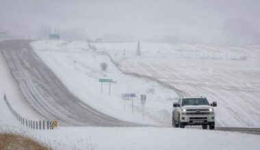Much of Alberta could see 10 to 20 cm of snow this week
