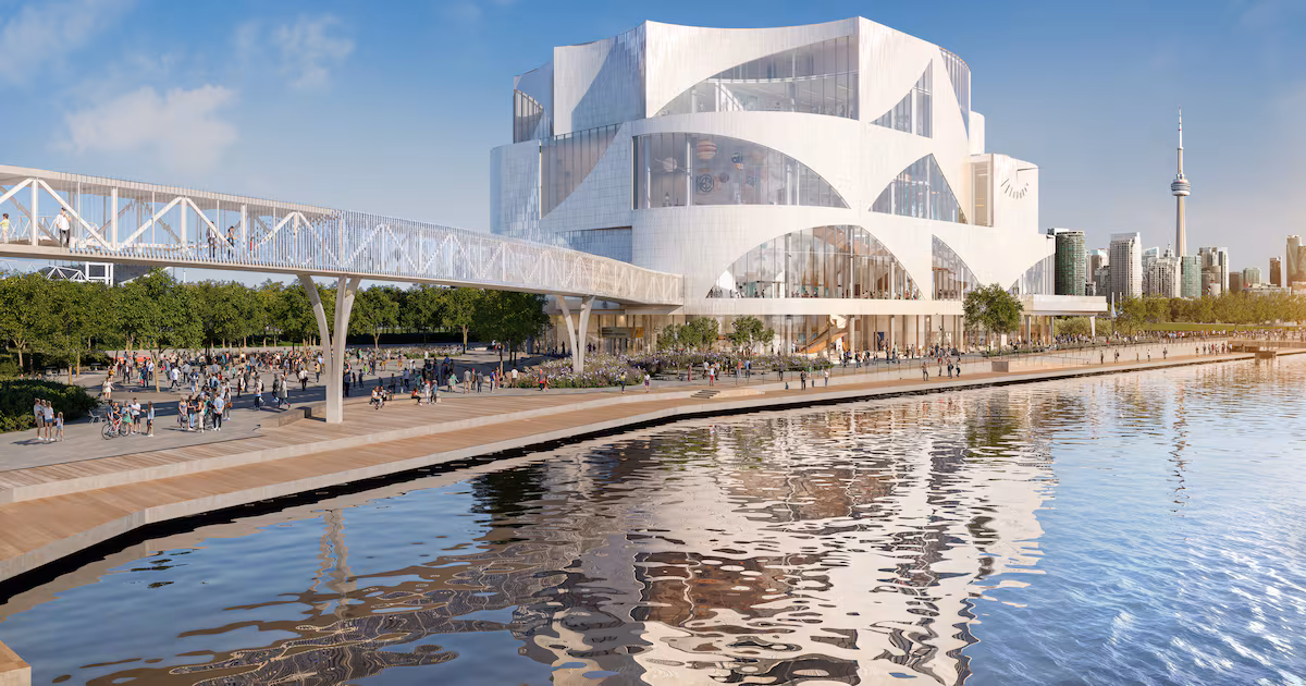 Design revealed for Toronto waterfront