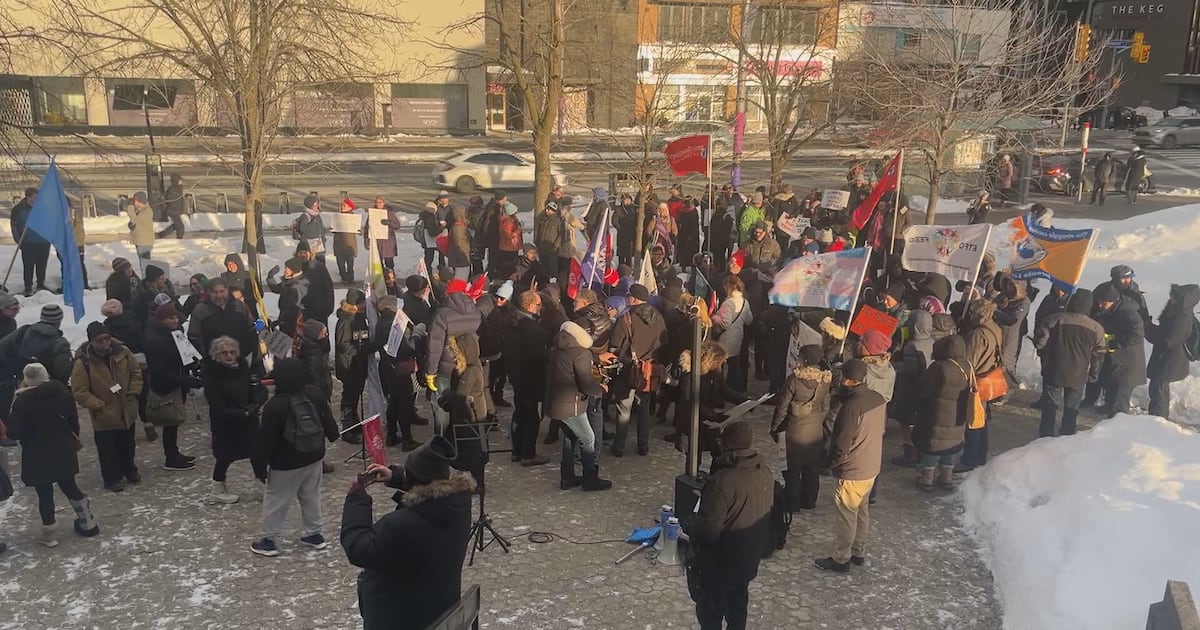 Dozens rally outside TDSB head office amid firing, suspension of 10 teachers at east Toronto school - CTV News