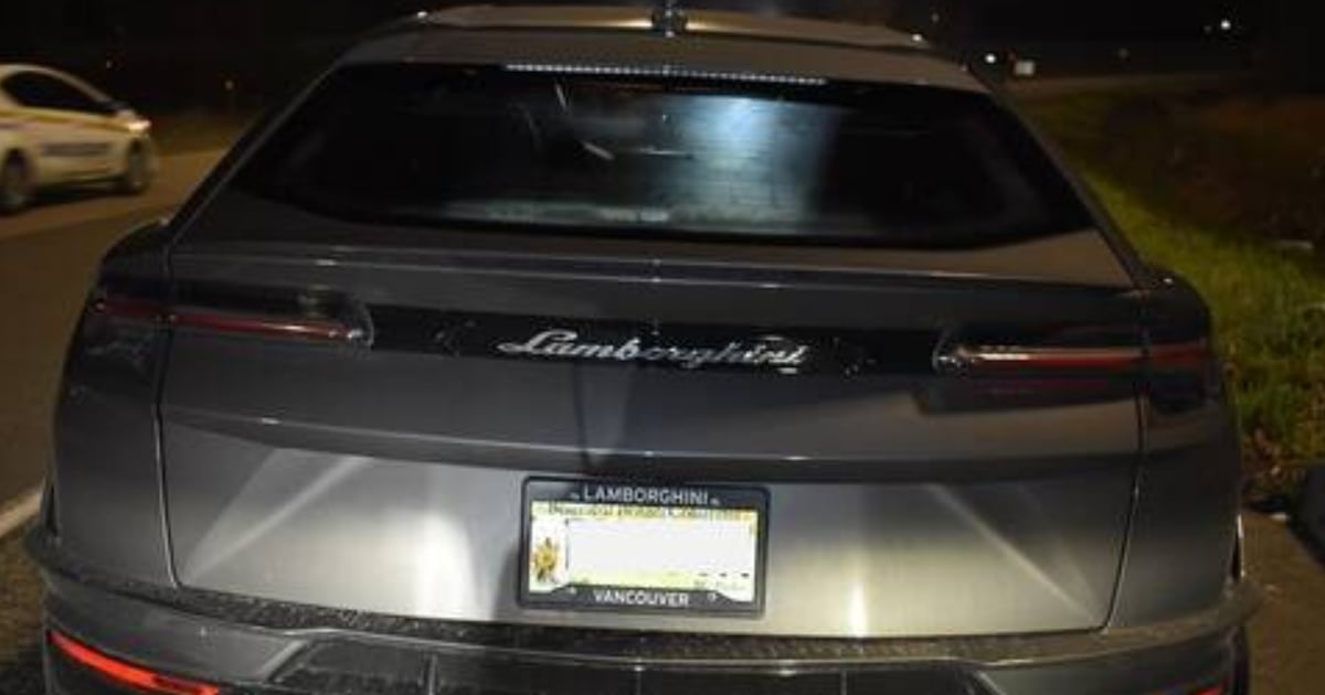 Lamborghini impounded after travelling nearly 3 times speed limit in Metro Vancouver - CTV News