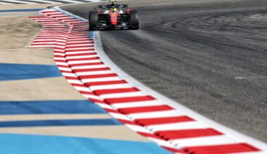 New best lap of Bahrain F1 test as crazy Ferrari wing causes stir