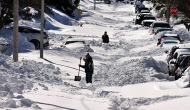 The story behind this viral photo of an unplowed Fall River street