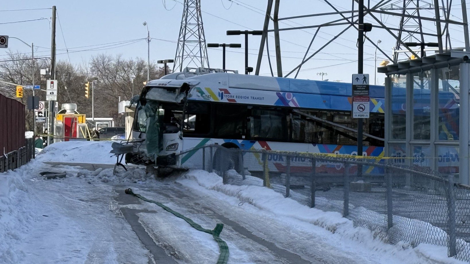 Pedestrian struck by bus near Finch GO Bus Terminal