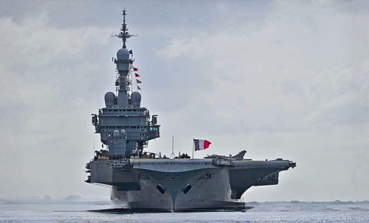 A French Nuclear Carrier Is Now In The North Atlantic