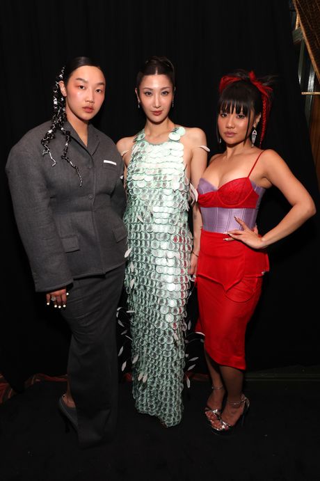 W Magazine, Charli XCX, and Saint Laurent Grammy After Party