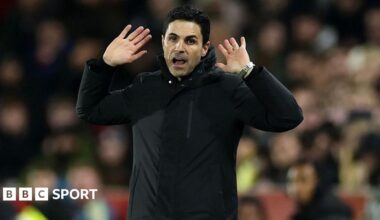 Arsenal boss Mikel Arteta
